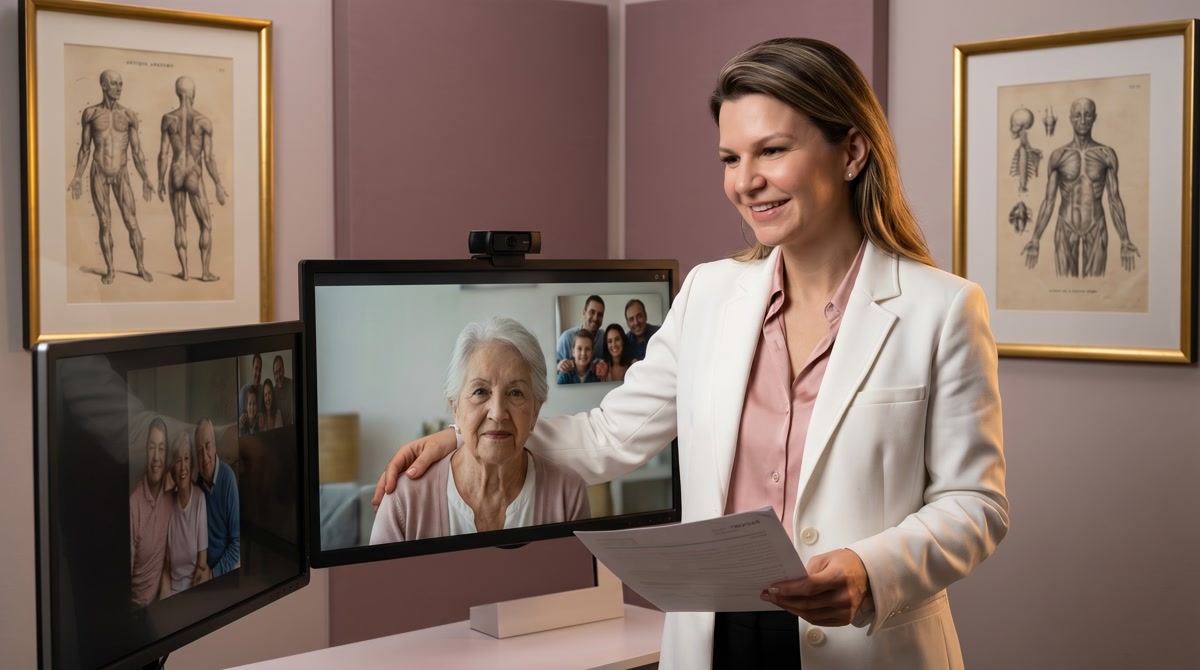 Latest Research on Home Blood Pressure Tracking for Patients Modern digital blood pressure monitor and health journal on a marble table.